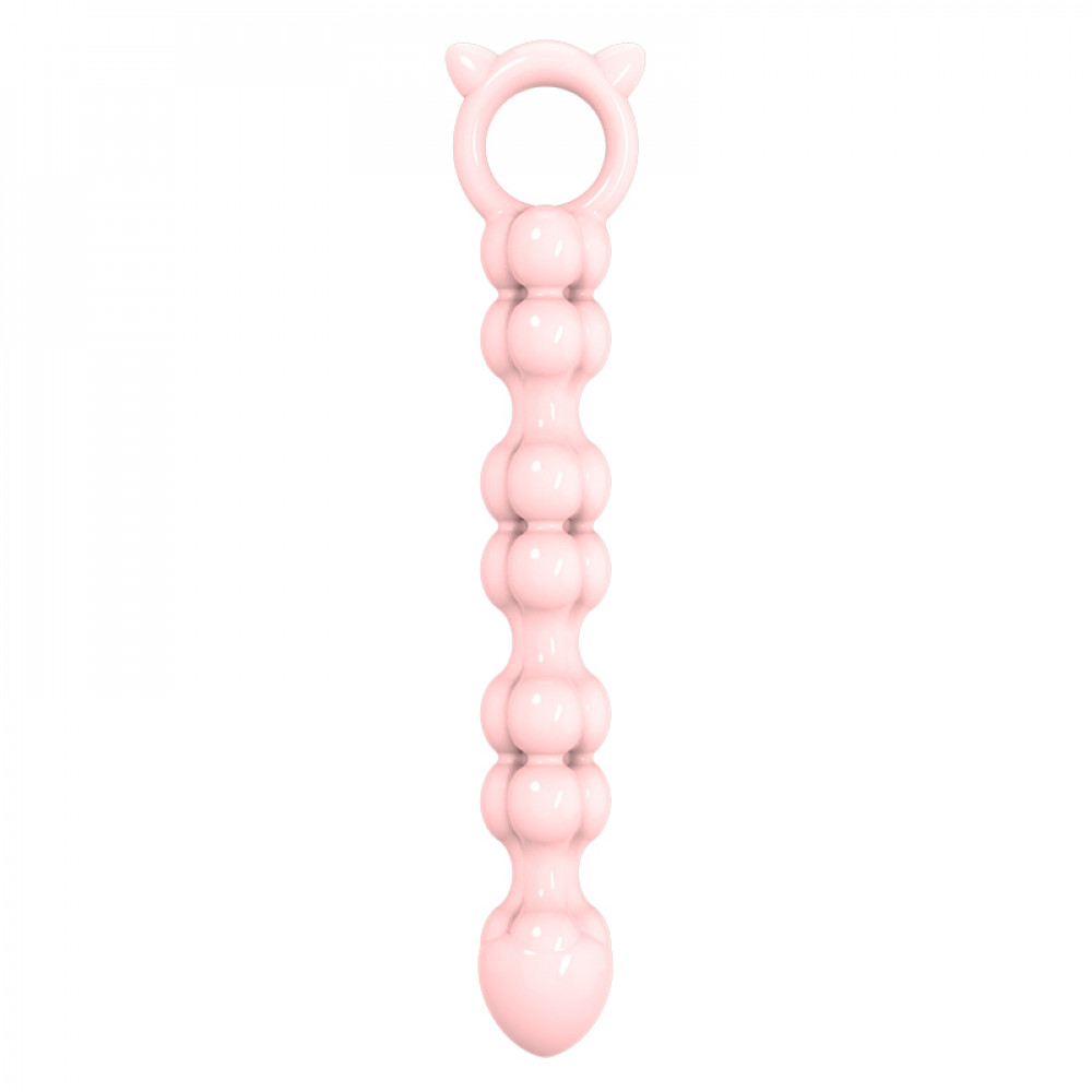 Анальные игрушки без вибрации - Анальные бусы Meleon - Tide Anal Beads, AP-34 1
