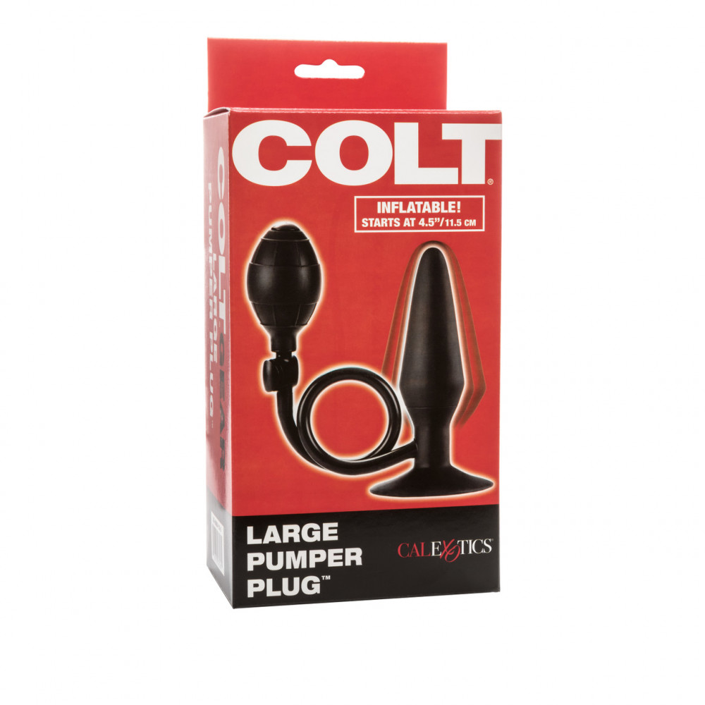 Секс игрушки - Анальная пробка с накачкой COLT Large Pumper Plug 6