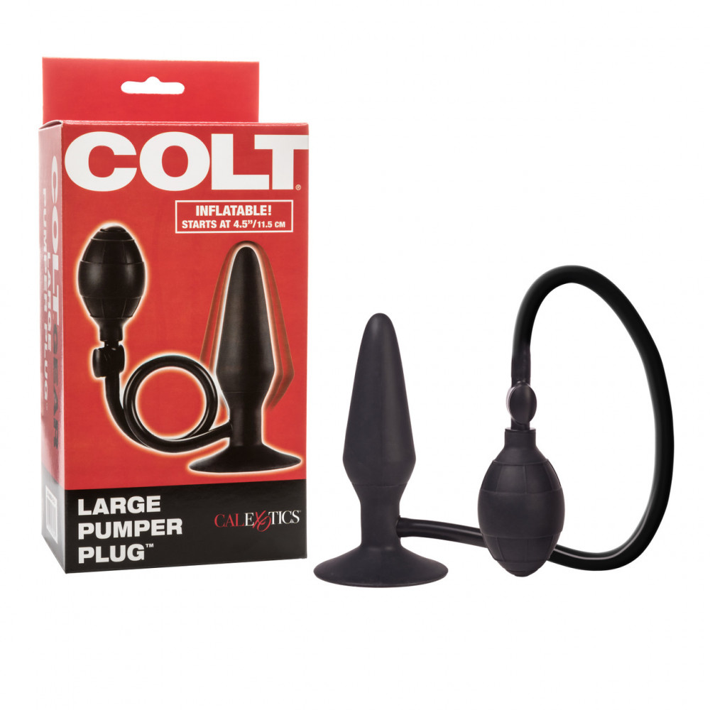 Секс игрушки - Анальная пробка с накачкой COLT Large Pumper Plug