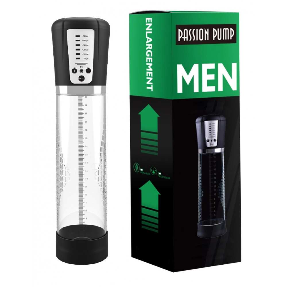 Помпы - Автоматическая вакуумная помпа с зарядкой от USB CANWIN ENLARGEMENT Passion Pump Men - P628AU