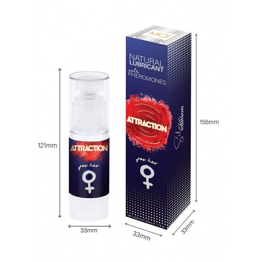 Лубриканты - Гель лубрикант с феромонами для женщин Mai - Attraction Natural Lubricant with pheromones for Her, 50 ml 1