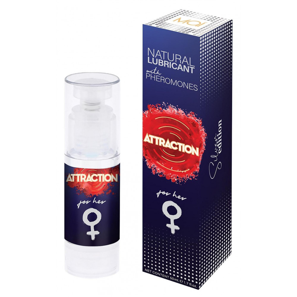 Лубриканты - Гель лубрикант с феромонами для женщин Mai - Attraction Natural Lubricant with pheromones for Her, 50 ml