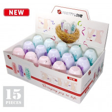 Набір з 15 шт мастурбаторів Pretty Love - Double Sided EGG, BI-014832H