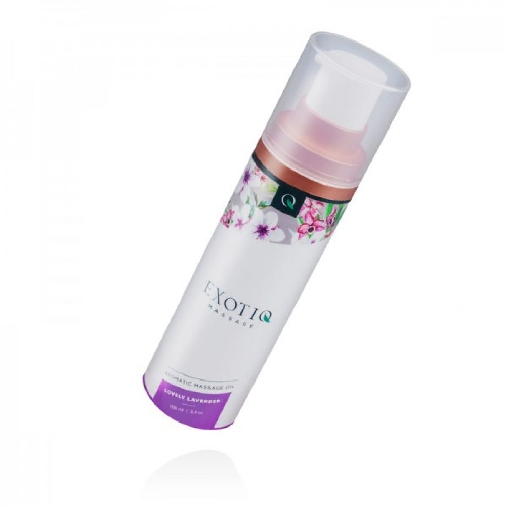 Массажные масла - Массажное масло Exotiq Massage oil Lovely Lavender 100 мл 4