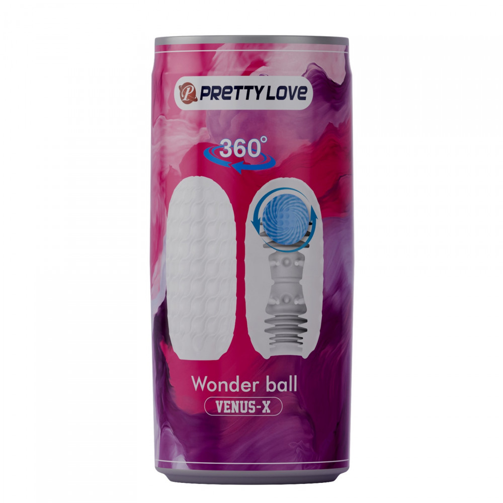  - Мастурбатор Pretty Love - Wonder ball VENUS-X, BM-00900T89-3Q 9
