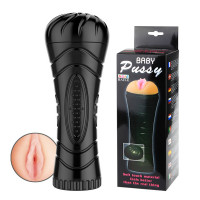 Мастурбатор-вагина реалистичная BAILE Baby Pussy в колбе, 24 × 9 см