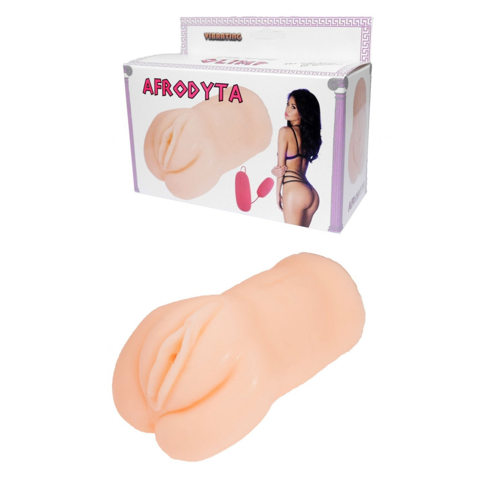 Мастурбаторы вагины - Мастурбатор вагина с вибрацией Boss Series - Afrodyta, BS2600008V