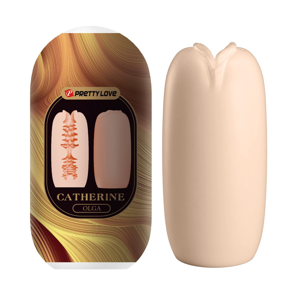 Різне - Мастурбатор яйце Pretty Love Catherine - Olga Beige, BI-014932-4-3