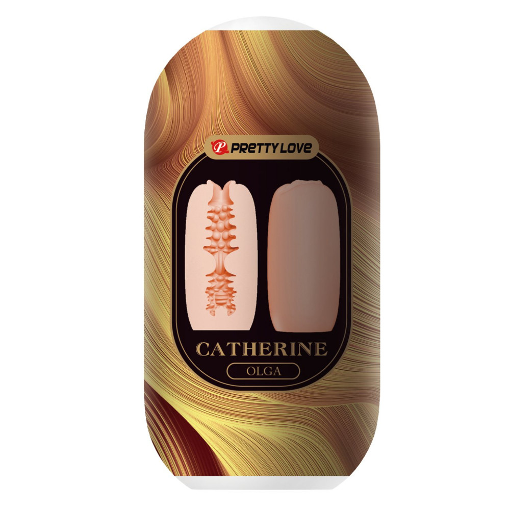 Різне - Мастурбатор яйце Pretty Love Catherine - Olga Beige, BI-014932-4-3 7