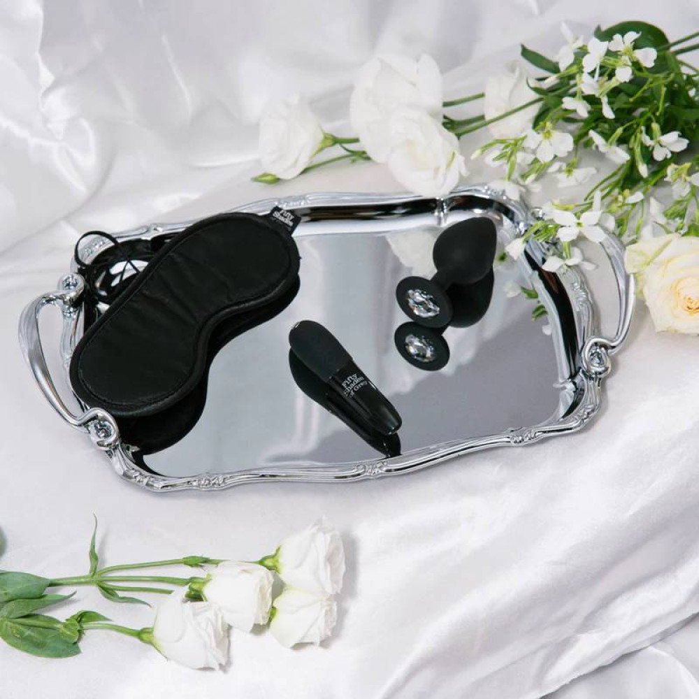 Секс боксы - Набор секс игрушек ( анальная пробка , вибропуля , маска ) Fifty Shades of Grey 12