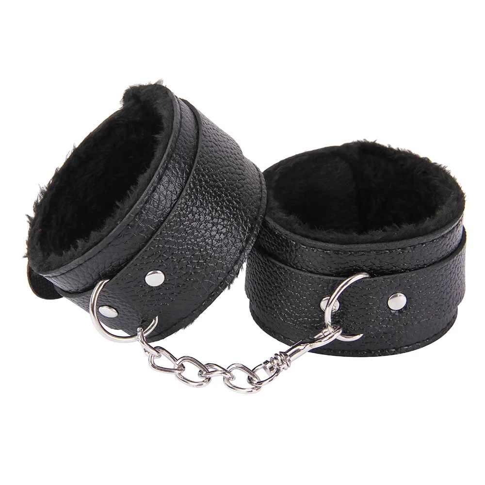  - Наручники з хутром SKN-C050, BLACK