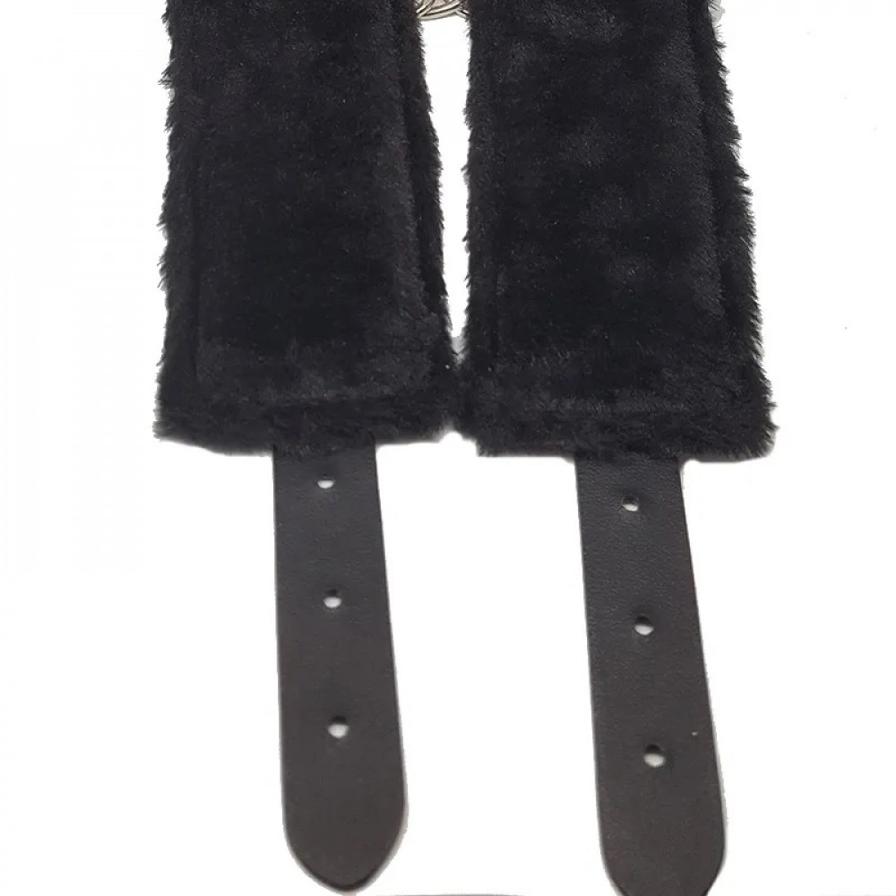  - Наручники з хутром SKN-C050, BLACK 3