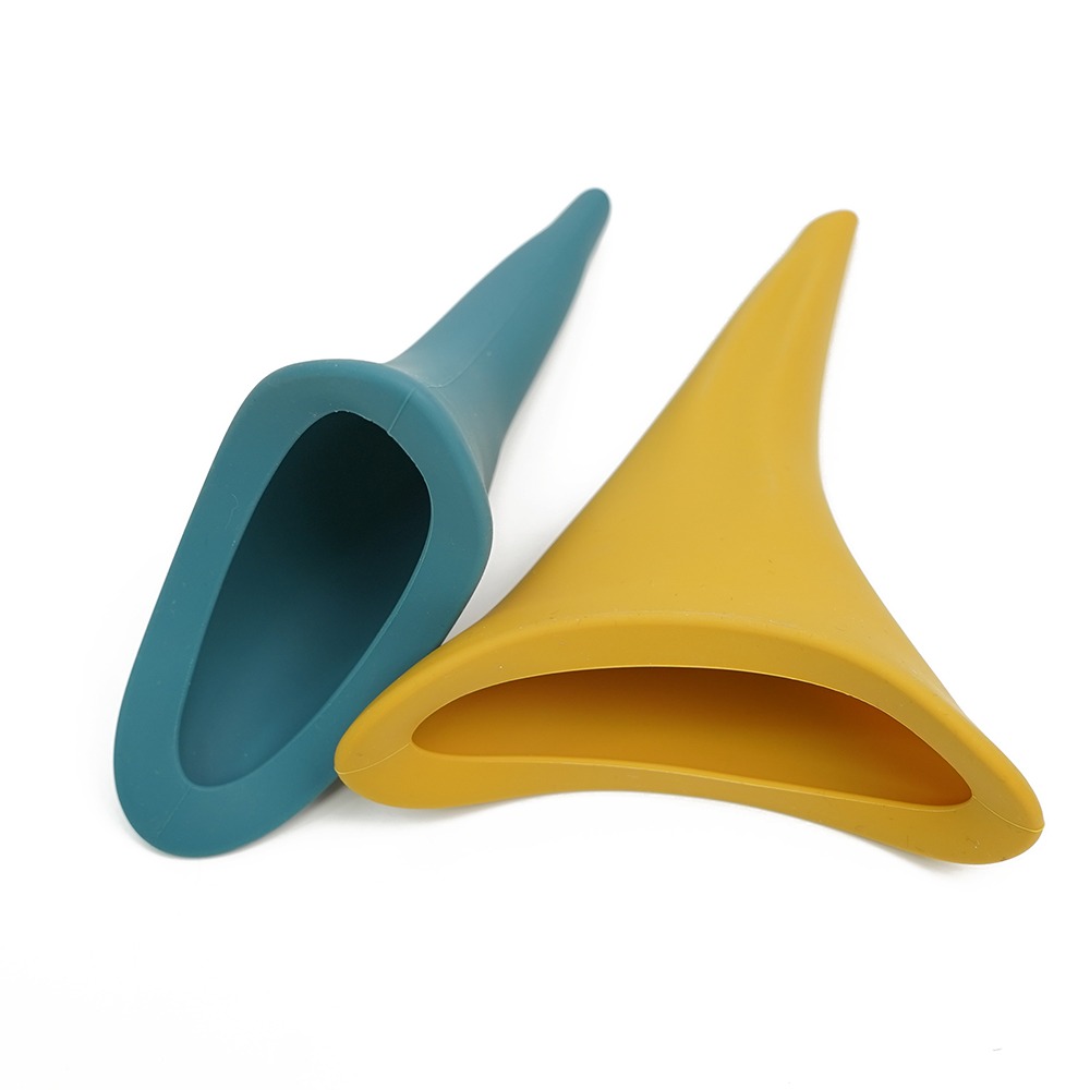 Різне - Портативний пісуар для жінок Sweet Em силіконовий, коричневий 7