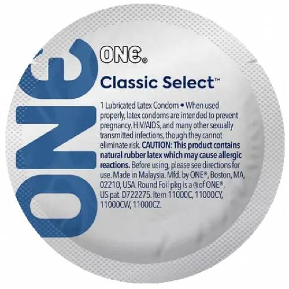 Презервативы - Презервативы One Classic Select,5 штук