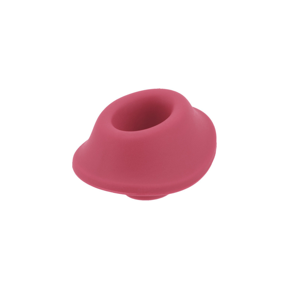 Вакуумный вибратор - Сменные насадки на Womanizer Premium, Liberty, Starlet, Classic, малиновый, размер М 2