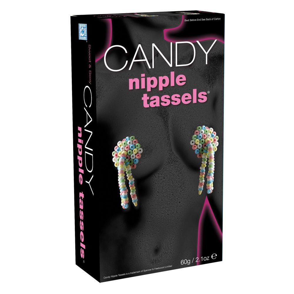 Конфеты - Съедобные пэстис Candy Nipple Tassels (60 гр)