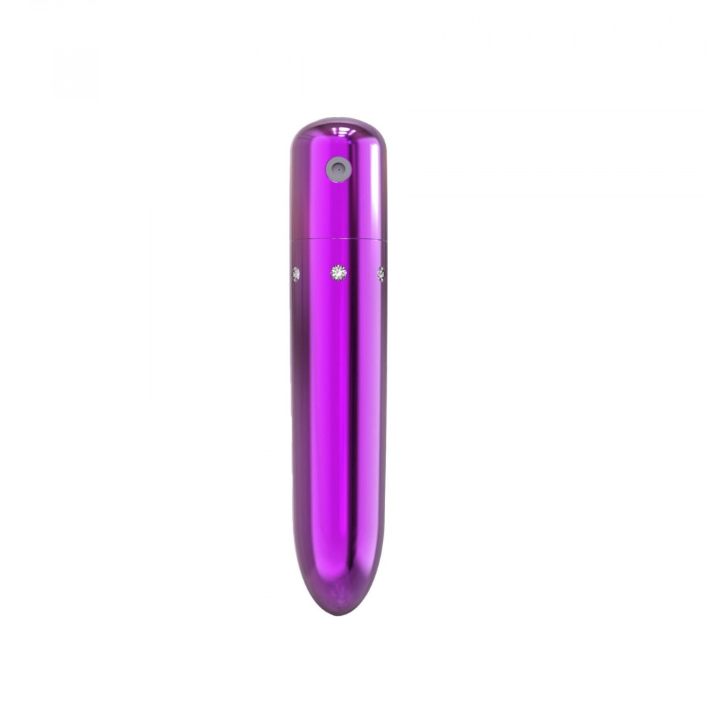 Клиторальный вибратор - Вибропуля PowerBullet - Pretty Point Rechargeable Bullet Purple 1