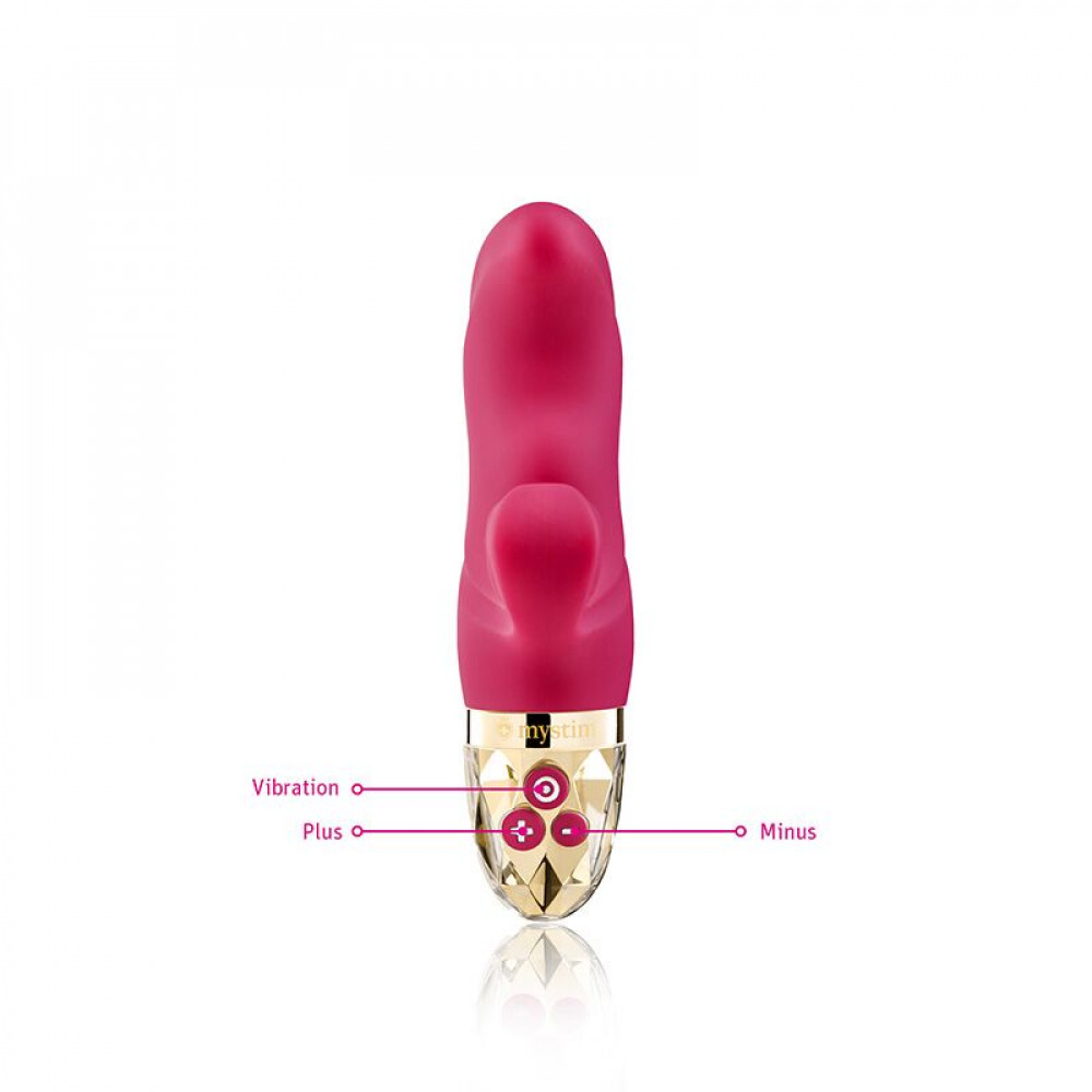 Вибратор-кролик - Вибратор-кролик Mystim Hop Hop Bob Fuchsia, мощный мотор, 8 режимов 2