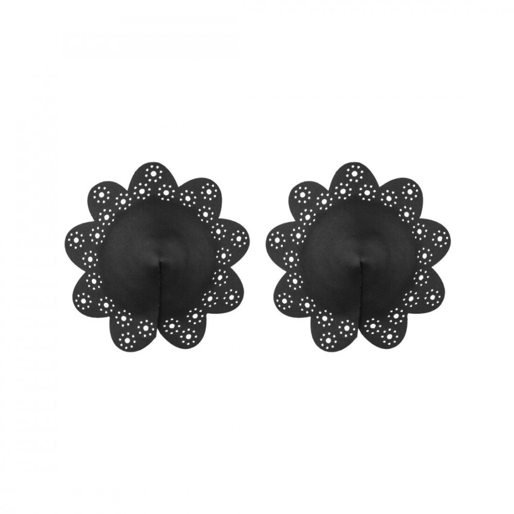 Интимные украшения - Пестис на соски Obsessive A770 nipple covers black O/S 1