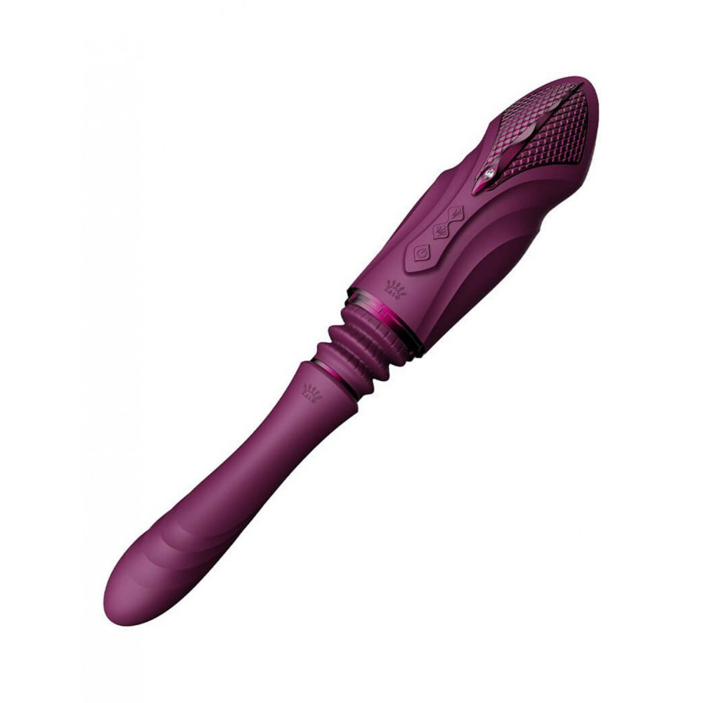 Смарт игрушки - Компактная секс-машина Zalo - Sesh Velvet Purple 5