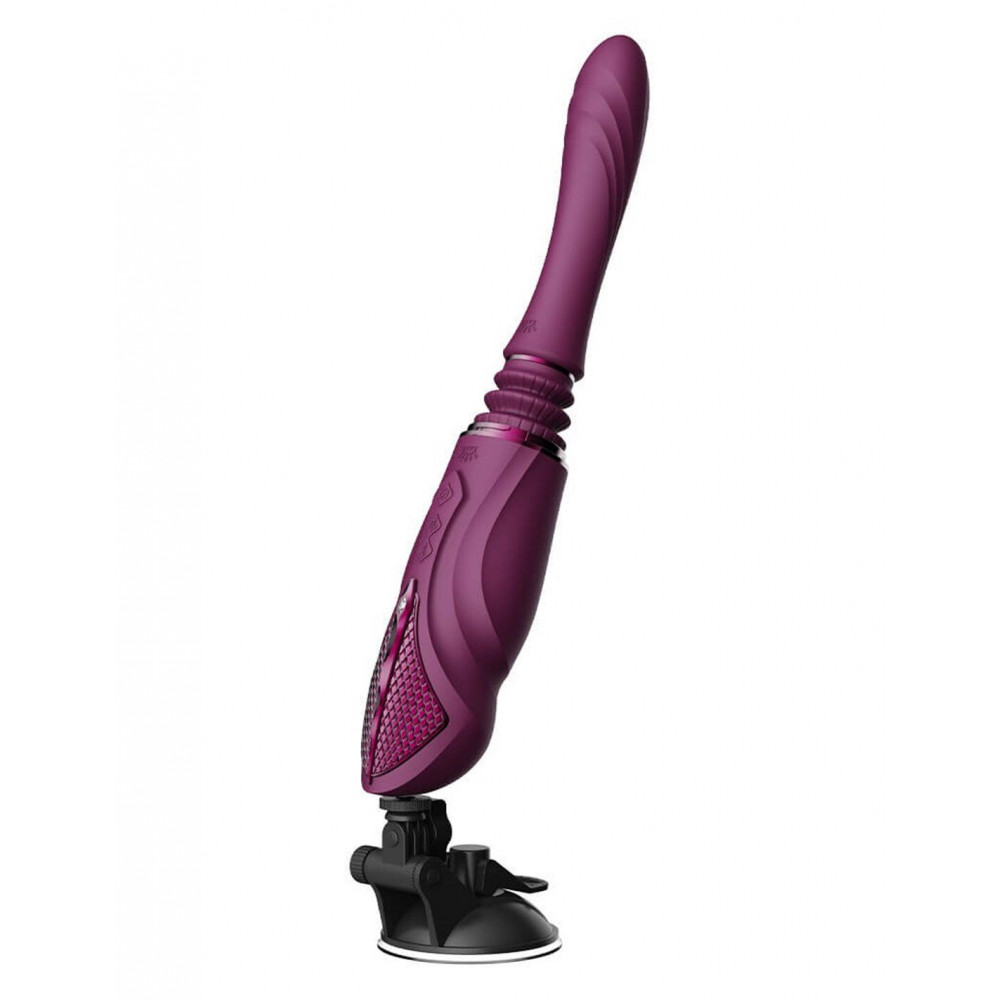 Смарт игрушки - Компактная секс-машина Zalo - Sesh Velvet Purple 4