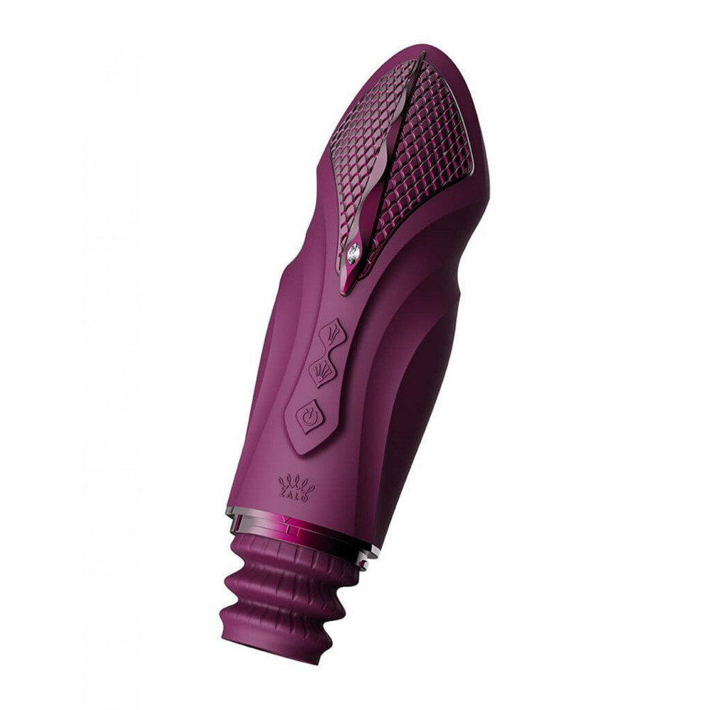 Смарт игрушки - Компактная секс-машина Zalo - Sesh Velvet Purple 6