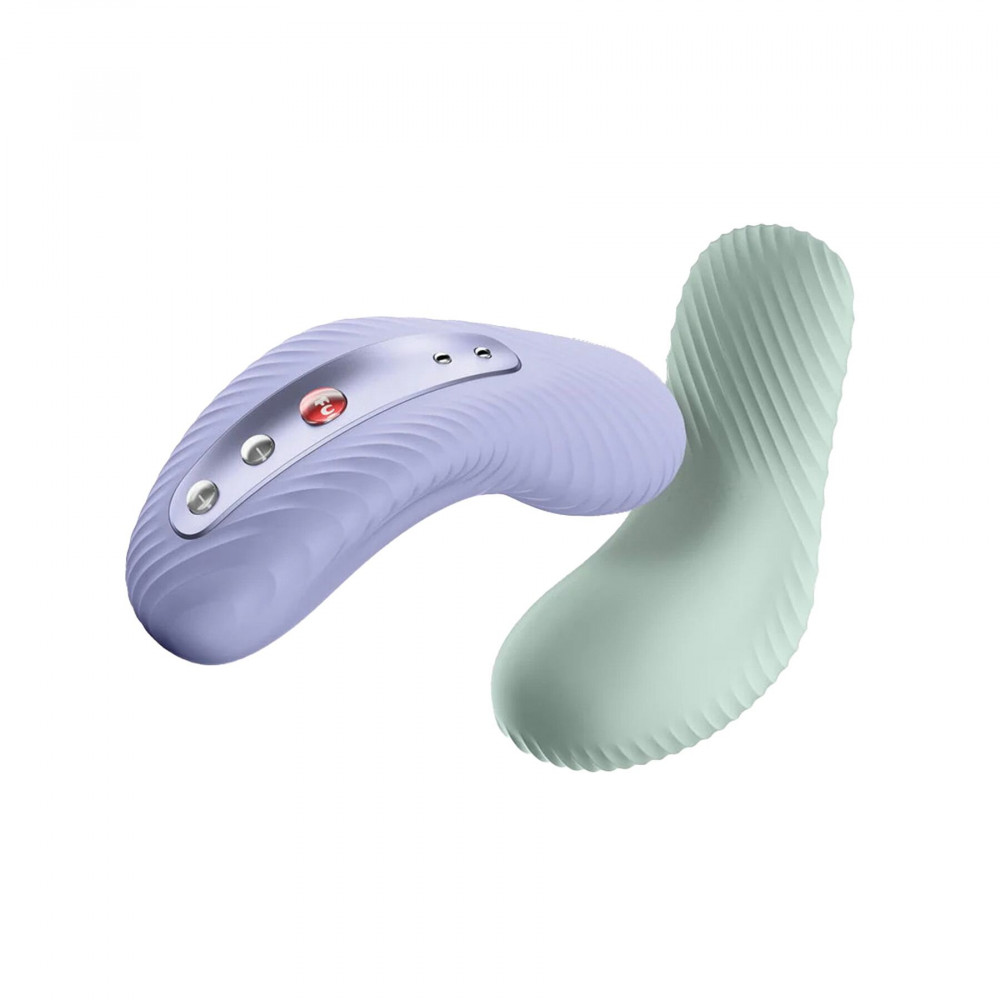 Вибропули и мини-вибраторы - Накладной вибратор Fun Factory LAYA III soft violet, эффект постукивания пальцем 5