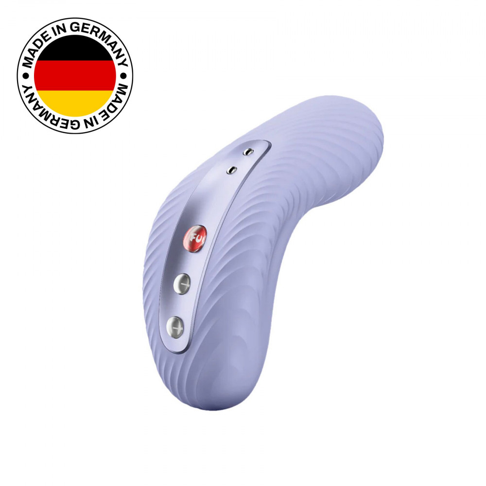 Вибропули и мини-вибраторы - Накладной вибратор Fun Factory LAYA III soft violet, эффект постукивания пальцем