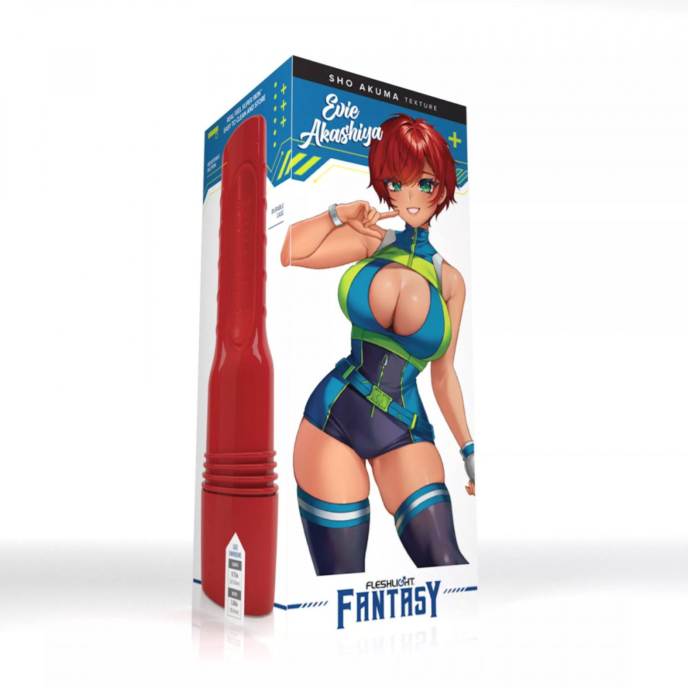 Мастурбаторы без вибрации - Мастурбатор Fleshlight Fantasy Evie Akashiya Sho Akuma, очень нежный, фэнтезийный канал 3