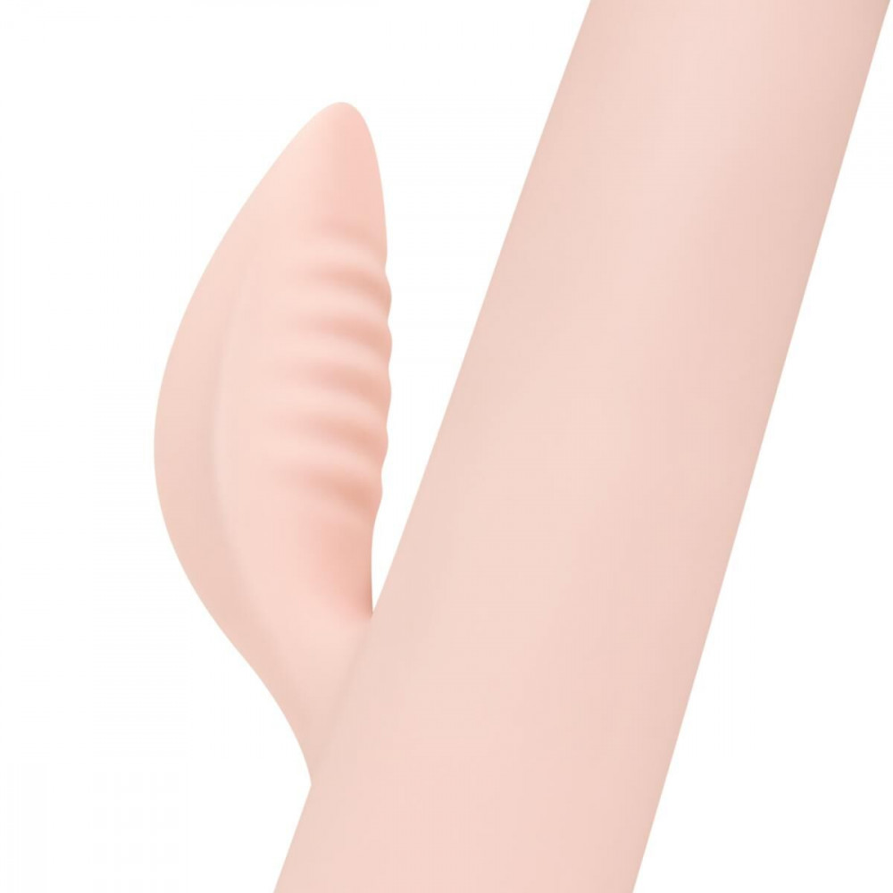 Вибратор-кролик - Вибратор-кролик Good Vibes Only - SHAI Thrusting Vibrator Soft Silicone - Pink 3