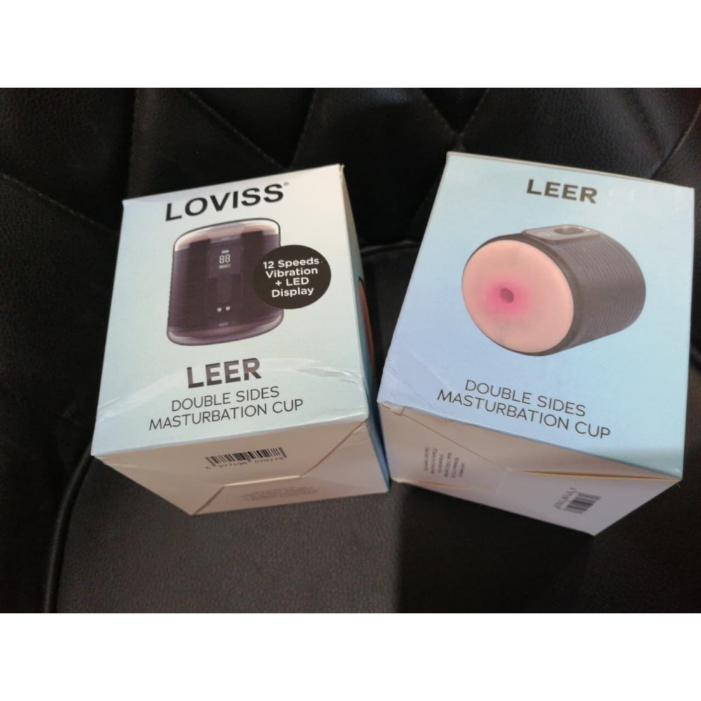 Секс игрушки - Мастурбатор Loviss Leer Double Sides Masturbation (мятая упаковка!!!) 1