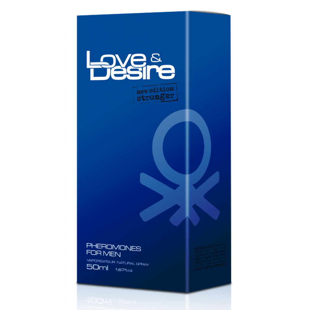 Різне - Туалетна вода з феромонами для чоловіків Love & Desire for Men, 50 ml 2