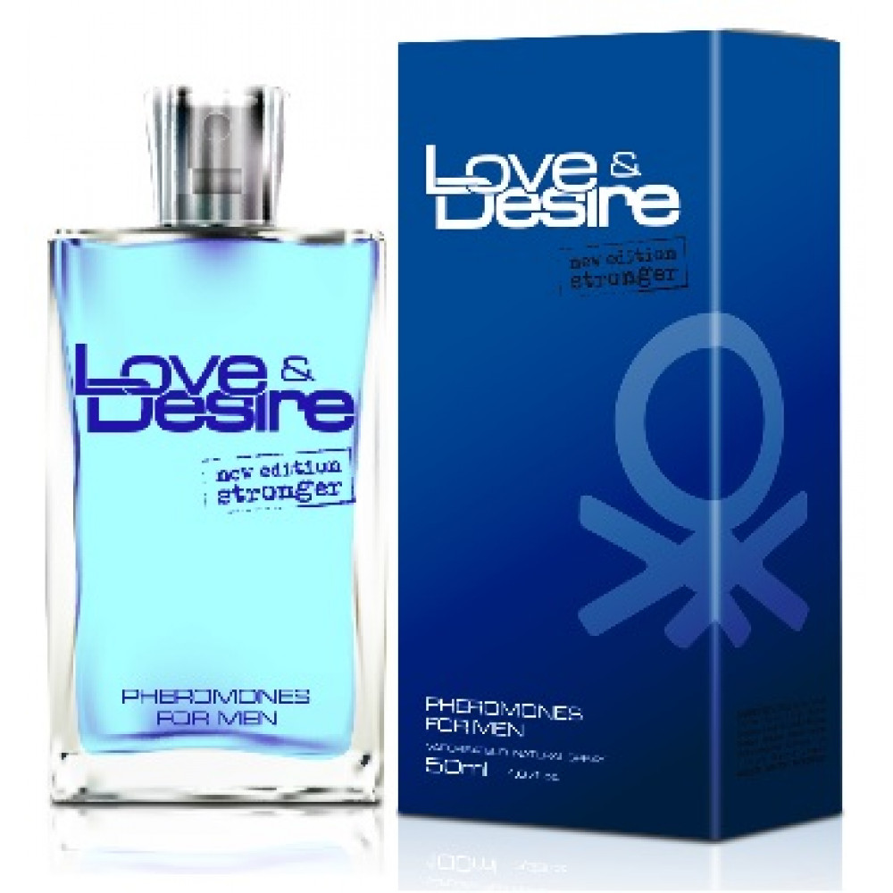 Різне - Туалетна вода з феромонами для чоловіків Love & Desire for Men, 50 ml