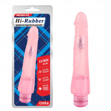 Вібратор реалістичний на батарейках Chisa Hi-Rubber, рожевий