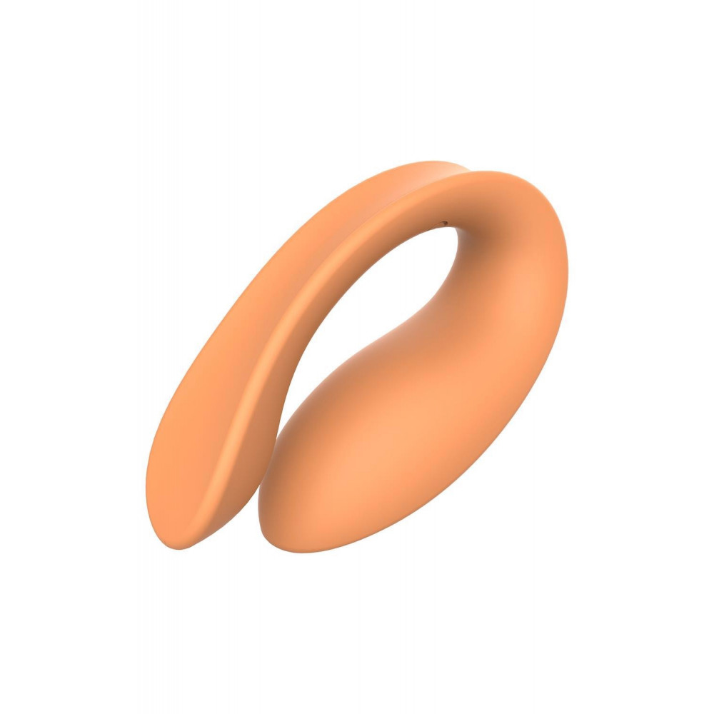  - Вибратор для пар на пульте управления DreamToys Glam Couples, оранжевый 2