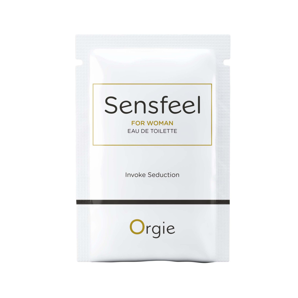  - САШЕТ Женская туалетная вода SENSFEEL + афродизиак, 1 мл эффективная феромон-технология Orgie (Бразилия-Португалия)