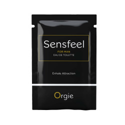 САШЕТ Мужская туалетная вода SENSFEEL + афродизиак, 1 мл эффективная феромон-технология Orgie (Бразилия-Португалия)