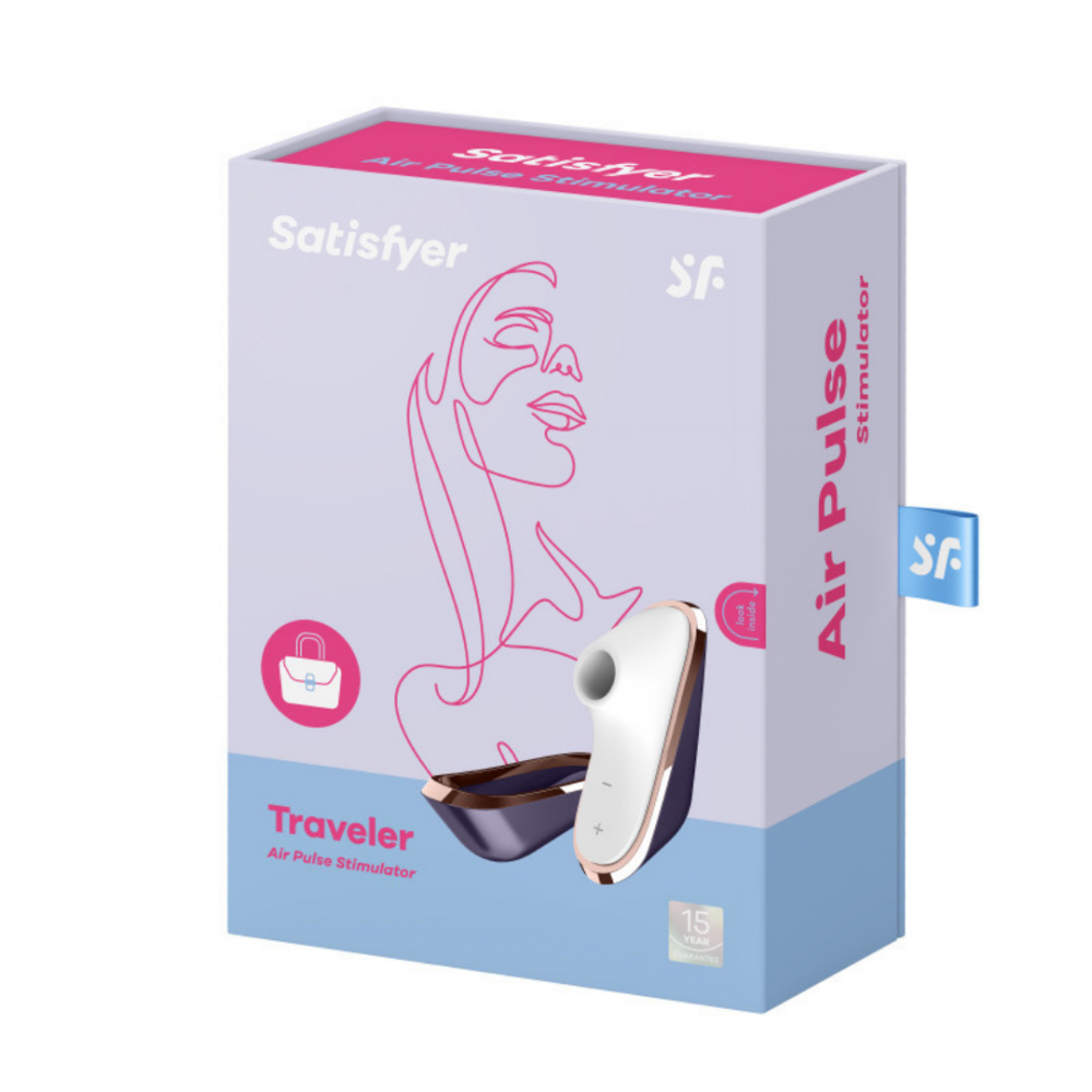 - Вакуумный клиторальный стимулятор Traveler Satisfyer (Германия) 6