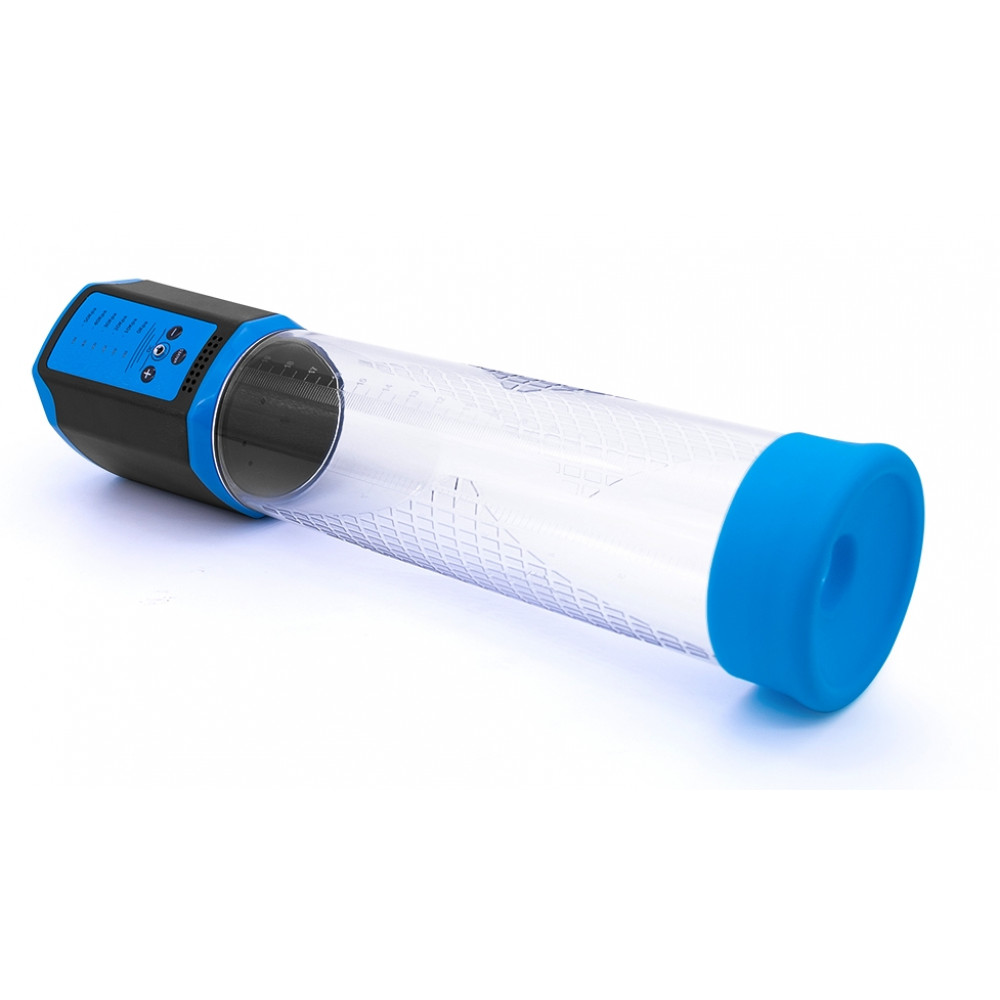 Помпы - Автоматическая вакуумная помпа с зарядкой от USB CANWIN Passion Pump Men BLUE - P638AU 2