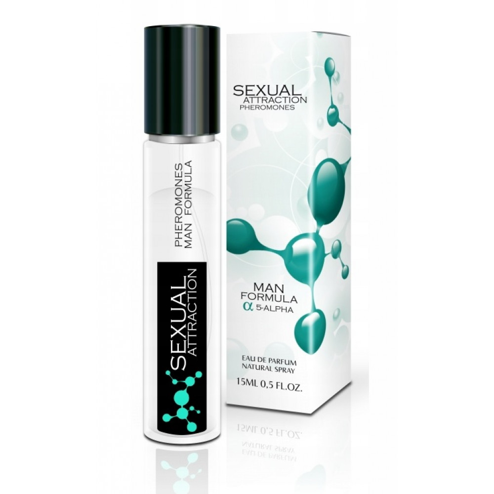 Різне - Туалетна вода з феромонами для чоловіків Sexual Attraction Feromony for Men, 15 ml