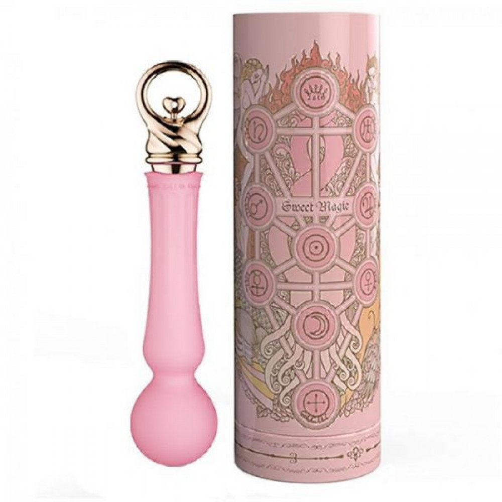Секс игрушки - Вибромассажер микрофон ZALO CONFIDENCE с функцией нагрева , Fairy Pink