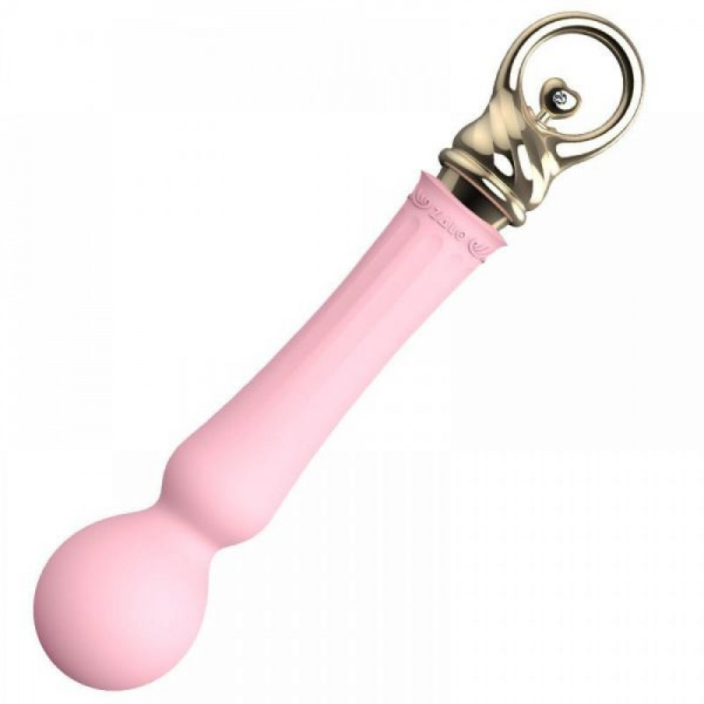 Секс игрушки - Вибромассажер микрофон ZALO CONFIDENCE с функцией нагрева , Fairy Pink 3