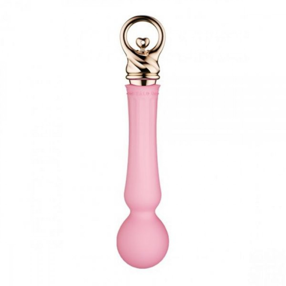 Секс игрушки - Вибромассажер микрофон ZALO CONFIDENCE с функцией нагрева , Fairy Pink 4
