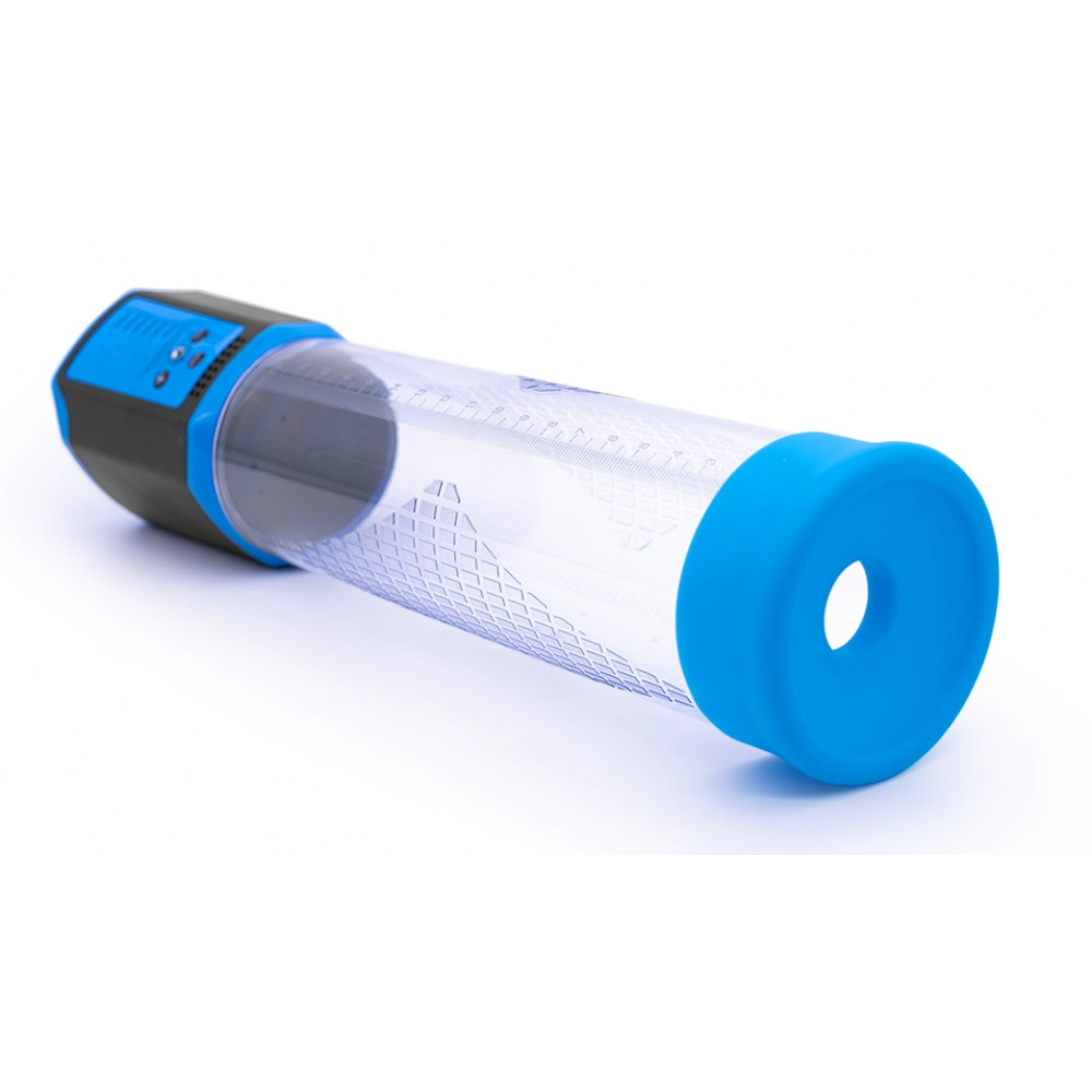 Помпы - Автоматическая вакуумная помпа с зарядкой от USB CANWIN Passion Pump Men BLUE - P638AU 3