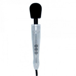 Вибромассажер-Микрофон в металлическом корпусе Doxy Die Cast Metal, Silver