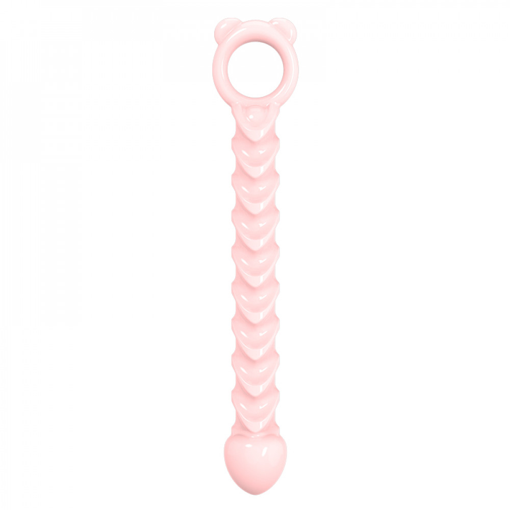 Анальные игрушки без вибрации - Анальные бусы Meleon - Spirit Snake Anal Beads, AP-35 1