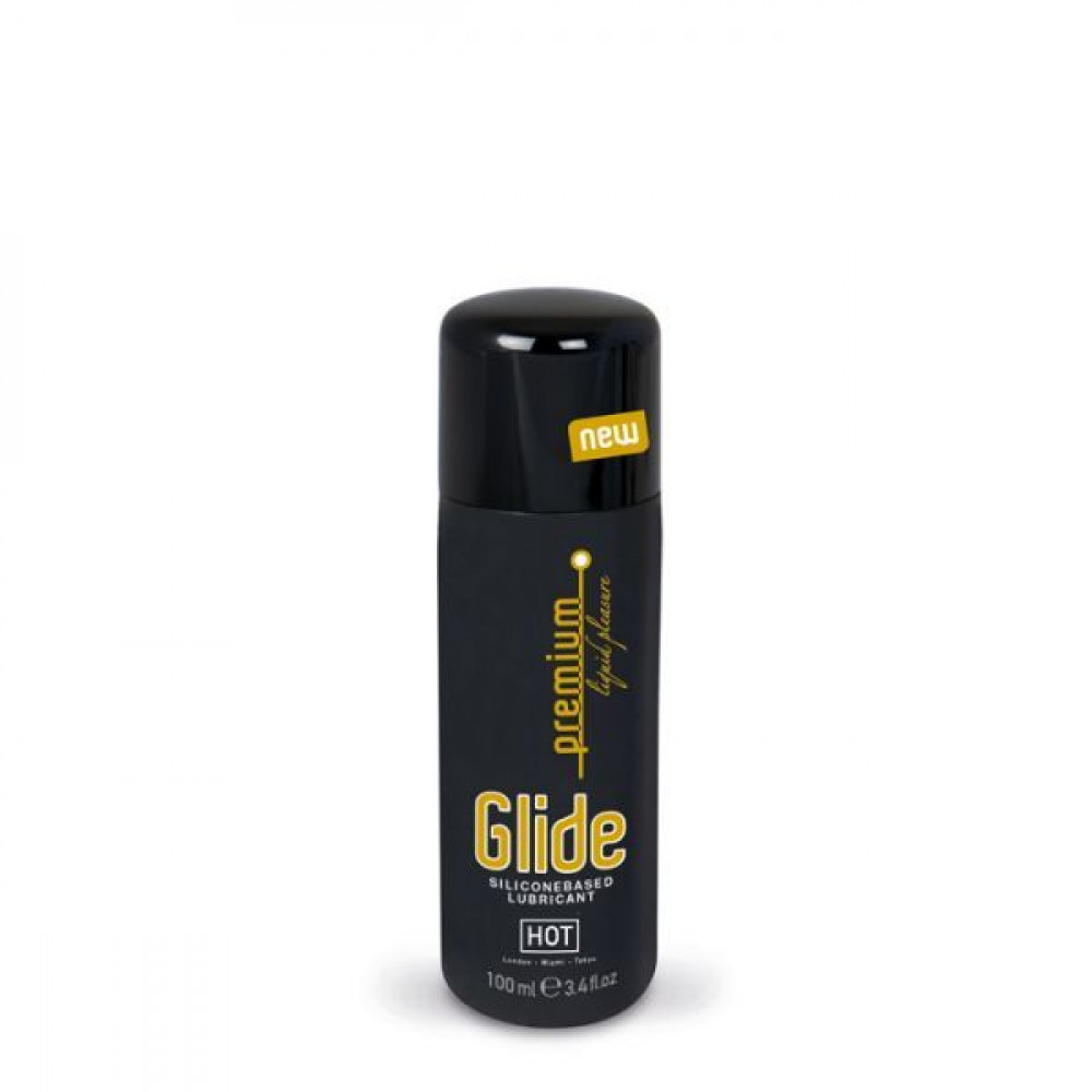 Лубриканты - Лубрикант на силиконовой основе HOT Premium Silicone Glide, 100 мл