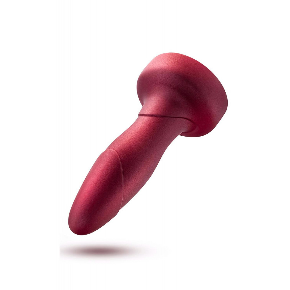 Секс игрушки - Анальная пробка с вибрацией и пультом, красная 2