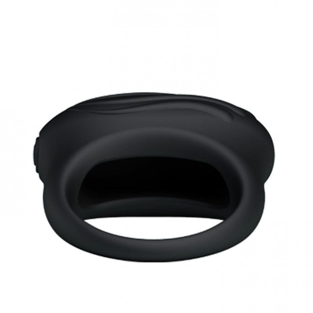 Эрекционные кольца с вибрацией - Эрекционное виброкольцо PRETTY LOVE Bertram, черное 3