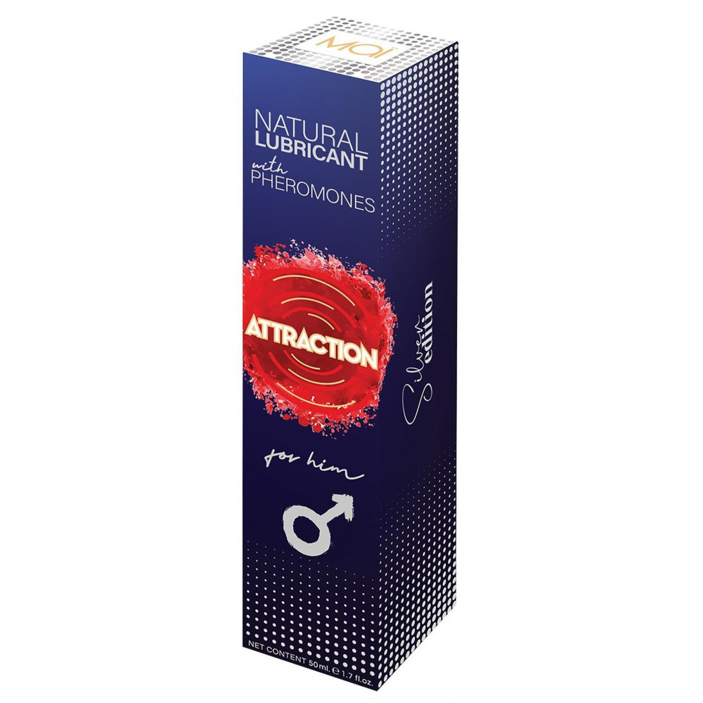 Лубриканты - Гель лубрикант с феромонами для мужчин Mai - Attraction Natural Lubricant with pheromones for Him, 50 ml 4